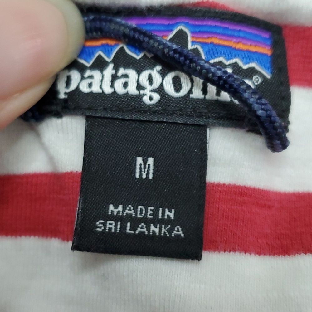 Patagonia Red and White Striped Oversized Dress - Picture 6 of 14